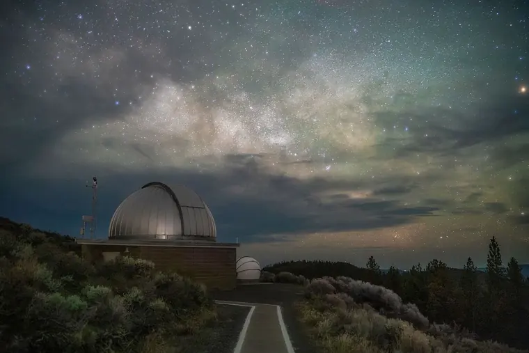 Pine Mountain Observatory at 35mm