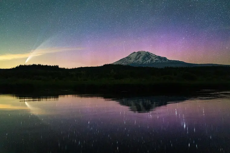 Comet NEOWISE over Pacific Northwest night skies by SmittyPNW.art - gallery image 2