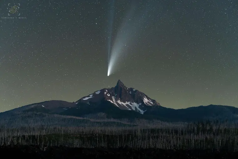Comet NEOWISE over Pacific Northwest night skies by SmittyPNW.art - gallery image 3