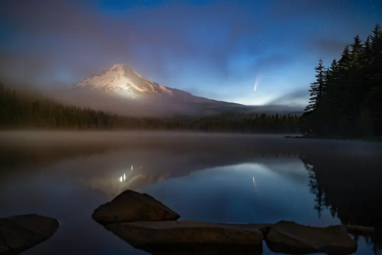 Oregon Milky Way and Pacific Northwest nightscape photography by SmittyPNW.art - gallery image 1