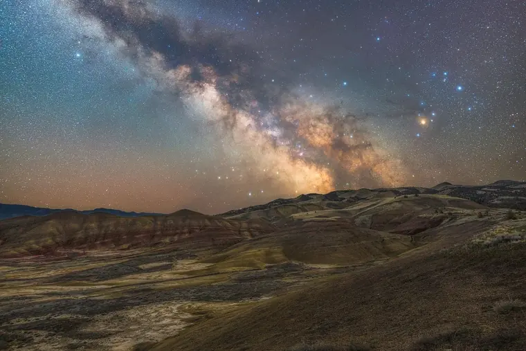 Painted Hills Milky Way 2021