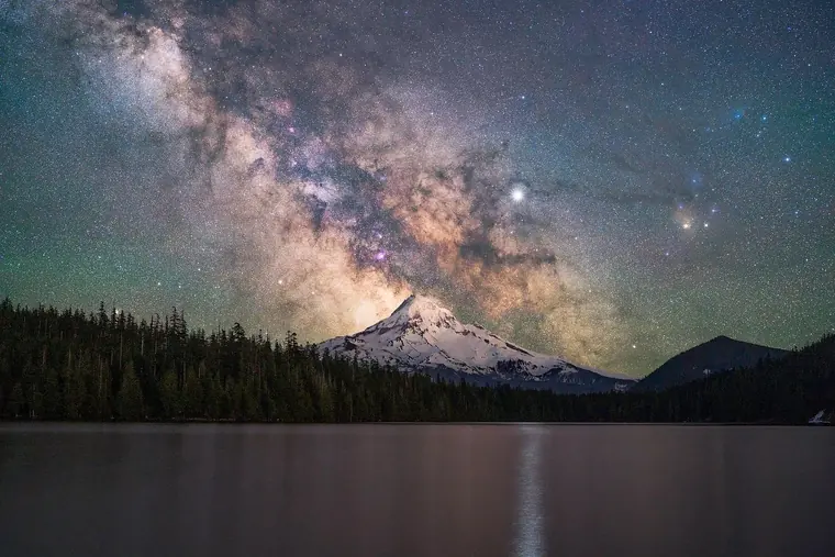 Oregon Milky Way and Pacific Northwest nightscape photography by SmittyPNW.art - gallery image 3