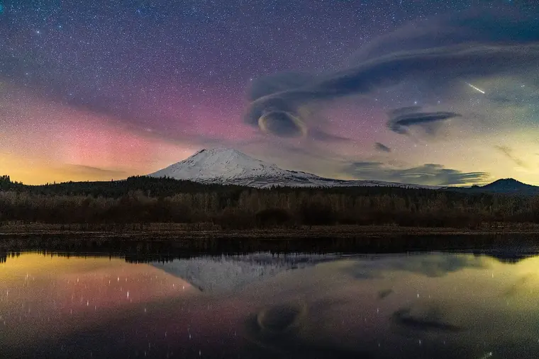 3-2-21 Aurora Mount Adams 1